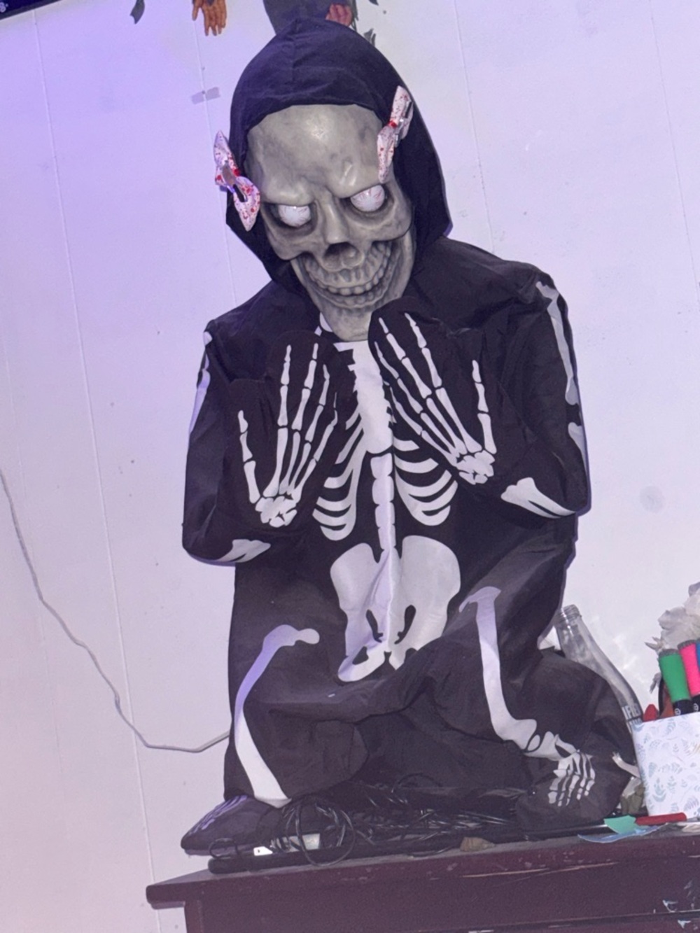 Lil Skelly Bones Spirit Animatronic